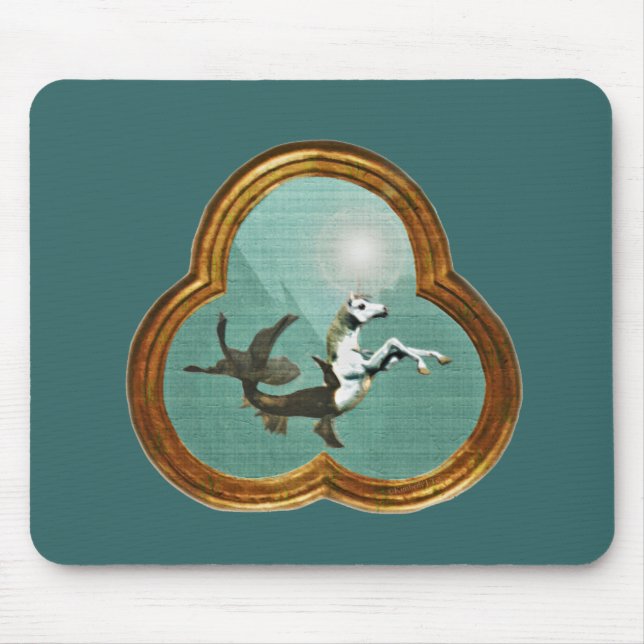 Sea Unicorn Mousepad (Frente)