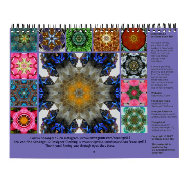 SeaAngeL12 - Calendário 2019 (Verso)