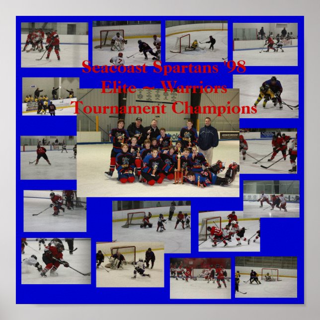 Seacoast Spartans '98 Elite Poster (Frente)