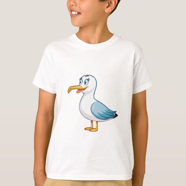 Seagull - t - camisa (Frente)