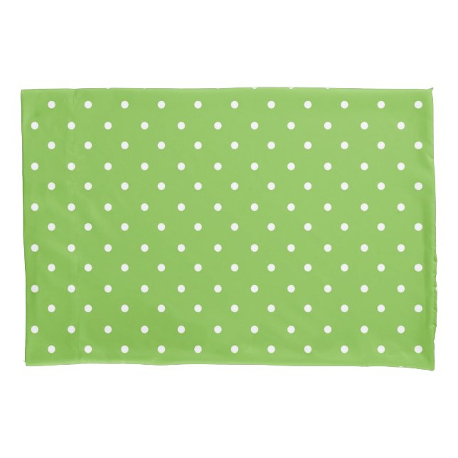 Seamless  bright lime polka dot pattern  (Frente-Esquerda)
