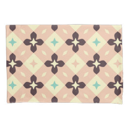 Seamless geometric floral  pattern