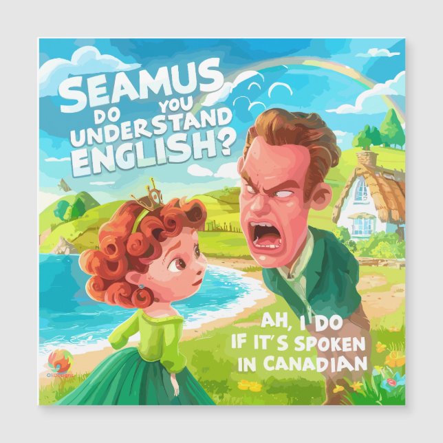 Seamus Você Entende Inglês (Frente)