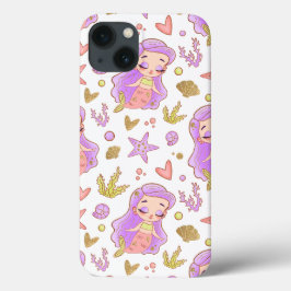 Seascape with Beach, Great Wave & Mount Sea Case