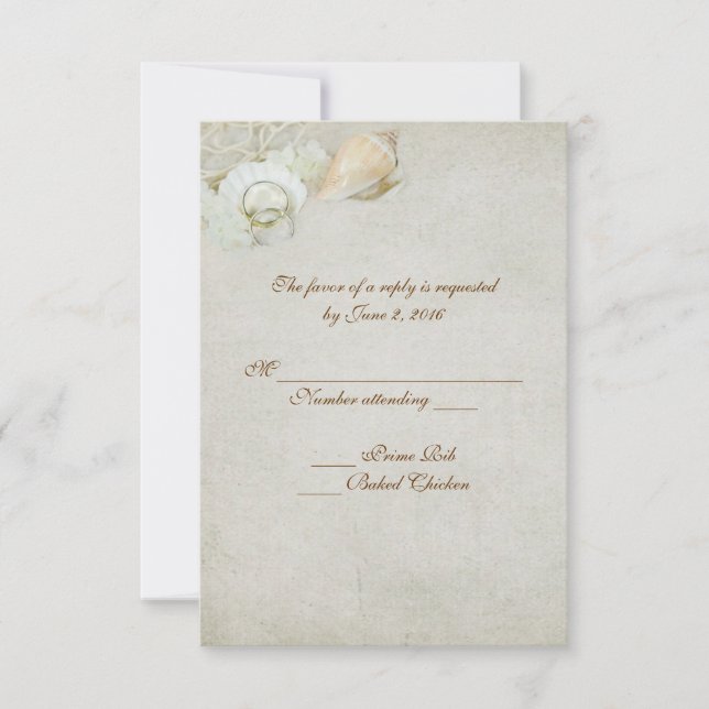 Seashell RSVP (Frente)