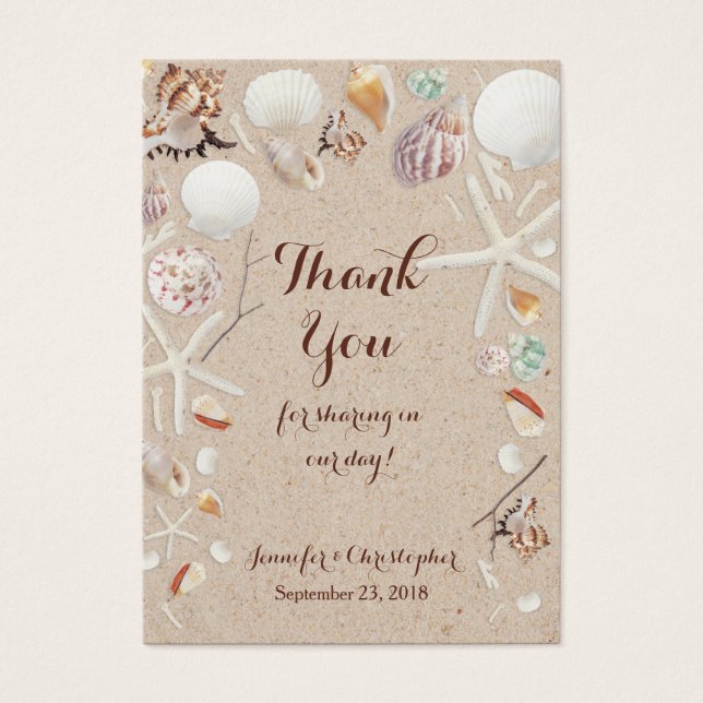 Seashells & Starfish na Praia Obrigado (Frente)