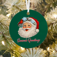 Season's Greetings - Winter Santa