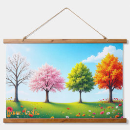 Seasons in Harmony – Four Trees Through the Year