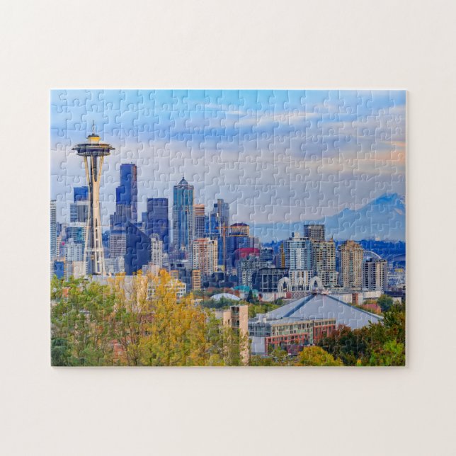 Seattle Art Recente Quebra-cabeça de Jigserra Seat (Horizontal)
