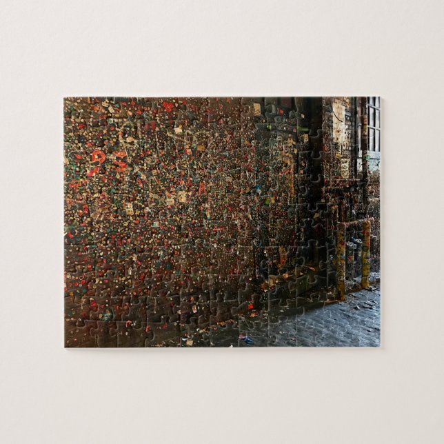 Seattle Gum Wall #1 Quebra-cabeça de quebra-cabeça (Horizontal)