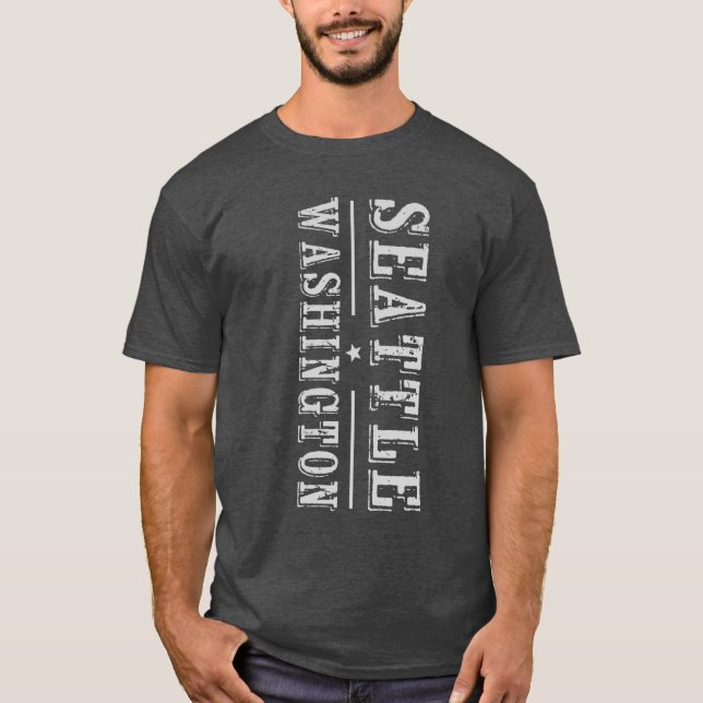 Seattle Washington T-Shirt (Frente)