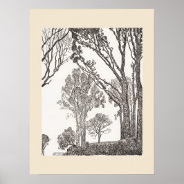 Sebes da Cornualha Eleanor Hughes ReStrike Poster