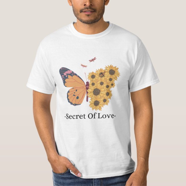 Secret of Love Men's Value T-Shirt (Frente)