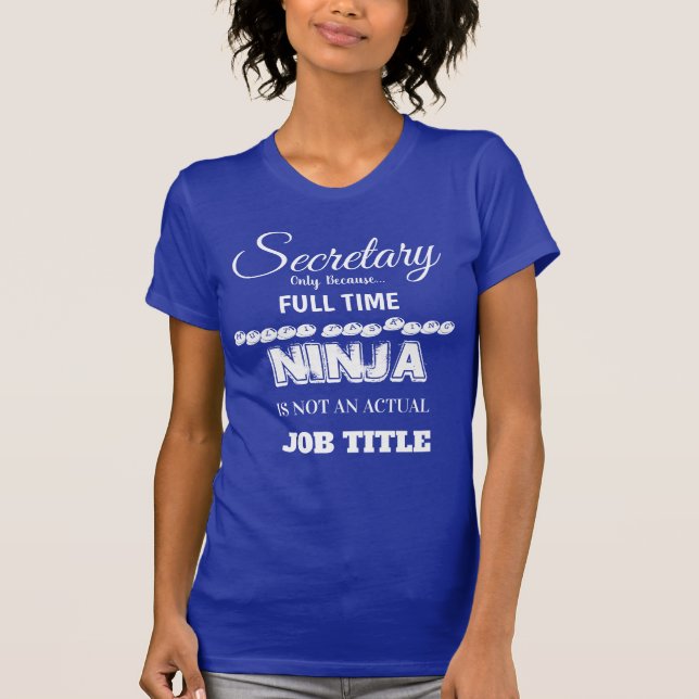 Secretário Camisa (Frente)