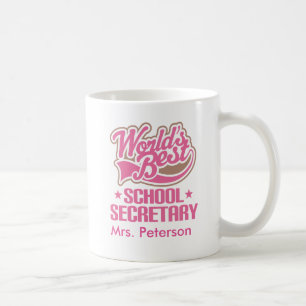 Secretário Personalized Caneca da escola dos