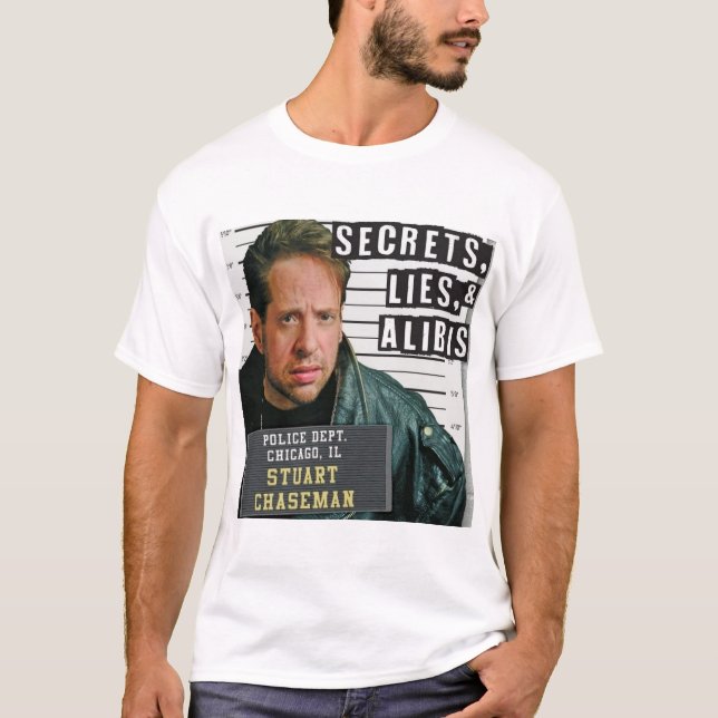 Secretos Mentiras E Alibis T-Shirt (Frente)