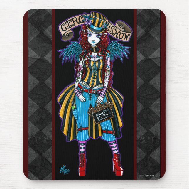 Secundário Mousepad do tatuagem do circo de (Frente)