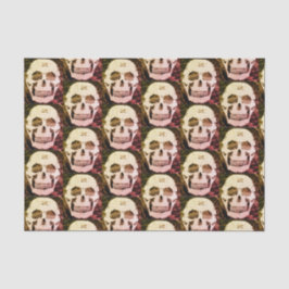 Seda 10lb lenço de papel feito sob encomenda, CRÂNIO