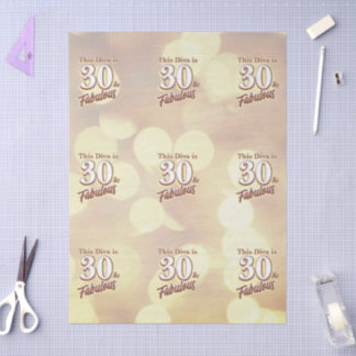 Seda 30 e Papel de Tecido Fabuloso
