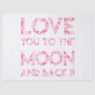 Seda AME-O à LUA - lenço de papel cor-de-rosa dos