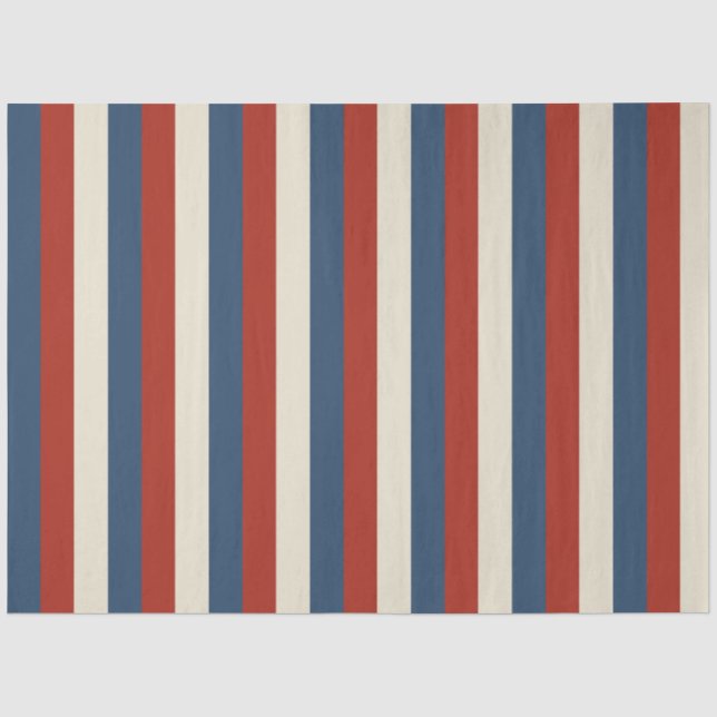 Seda Americanas - Papel de Tecido Patriótico (Frente )