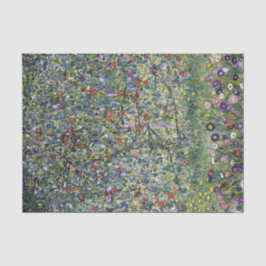 Seda Árvore de Maçã por Gustav Klimt - Papel de Tecido