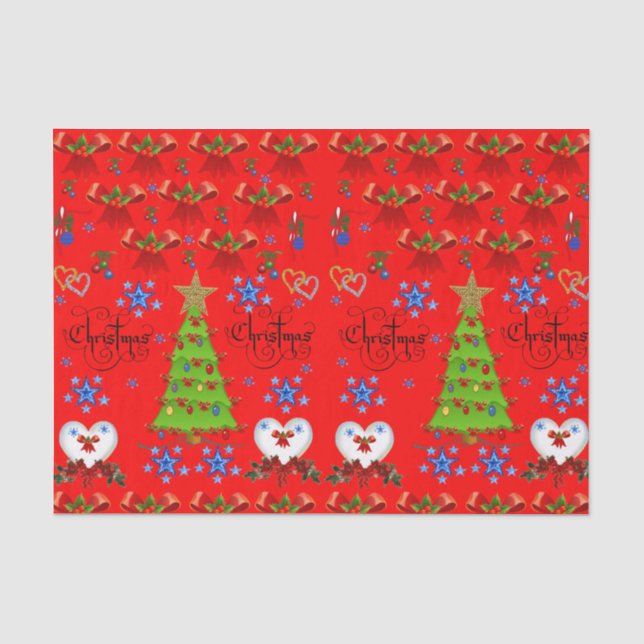 Seda Árvores de natal de papel absorvente (Frente )