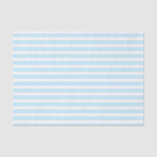 Seda Azul Pastel e o branco listram o lenço de papel