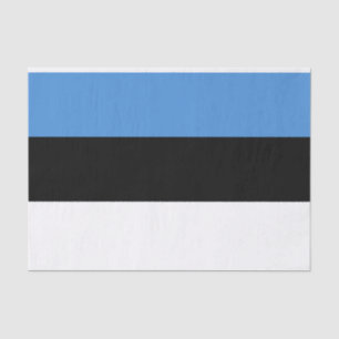 Seda Bandeira do lenço de papel de Estónia