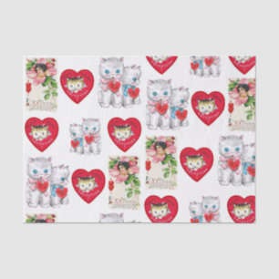 Seda Beijos de dias de os namorados de papel absorvente