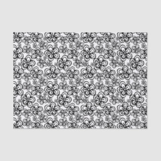 Seda Caneta e Papel de Tecido Flor de Tinta 