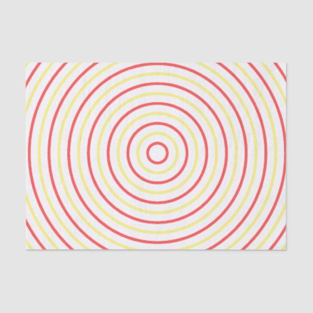 Seda Circular de Papel Tecido (Frente )