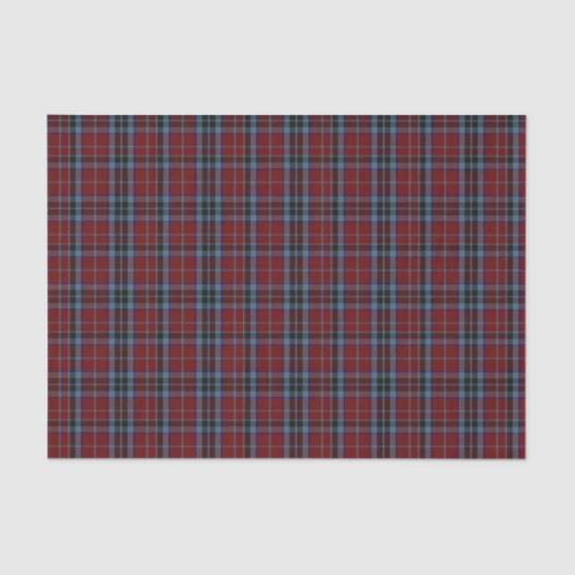 Seda Clan MacTavish Tartan - Xadrez de papel (Frente )