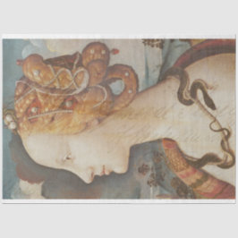 Seda Cobra Princesa Papel Tecido de Decoupage do Mobili