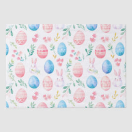 Seda Coelhinho de Páscoa - Papel de Tecido para Padrões