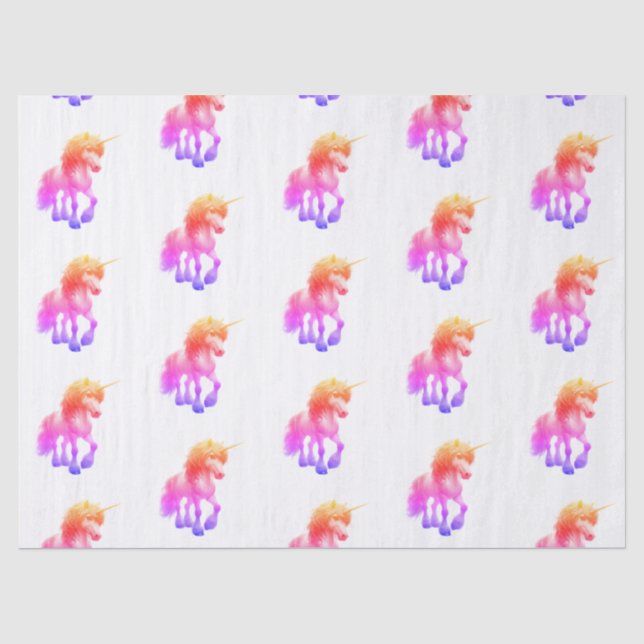 Seda Conjunto de 3 folhas planas de papel de embrulho n (Frente )