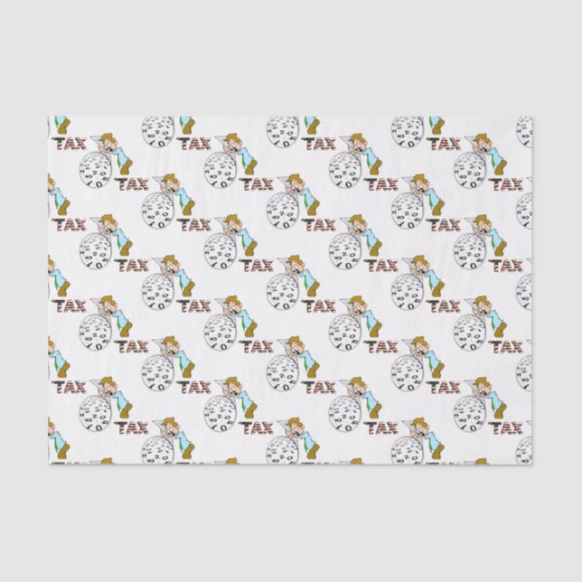 Seda Contador de Papel de Tecido Decorativo (Frente )