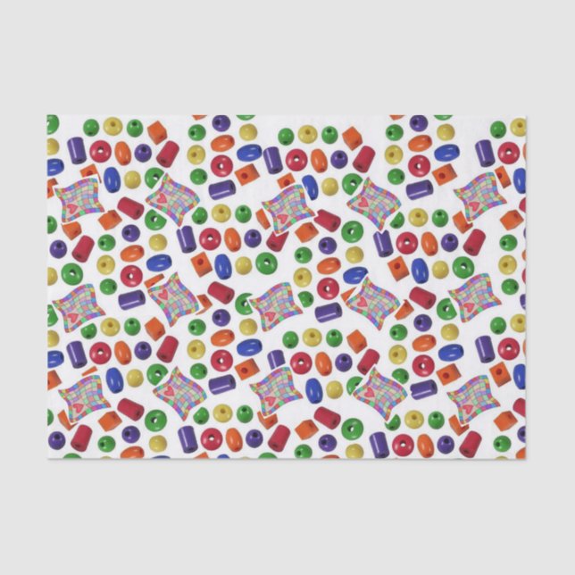 Seda Cores de papel tecidulares (Frente )