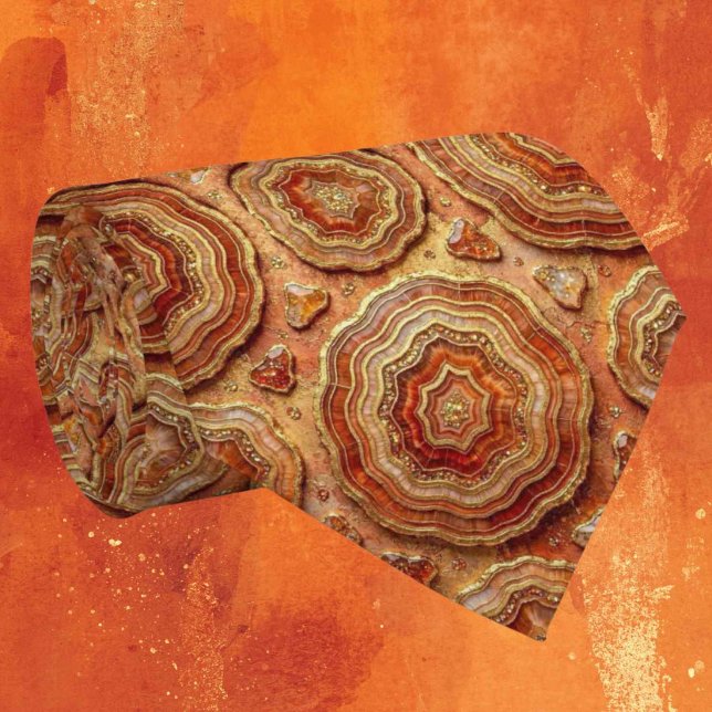 Seda de Luxo Falsa | Gravata de Pescoço Geodo Dour (Criador carregado)