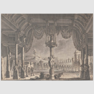 Seda Desenho arquitetônico do antigo papel de dissociaç