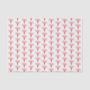 Seda Desenho de Polvo Estilizado Vintage #8 Papel Tissu