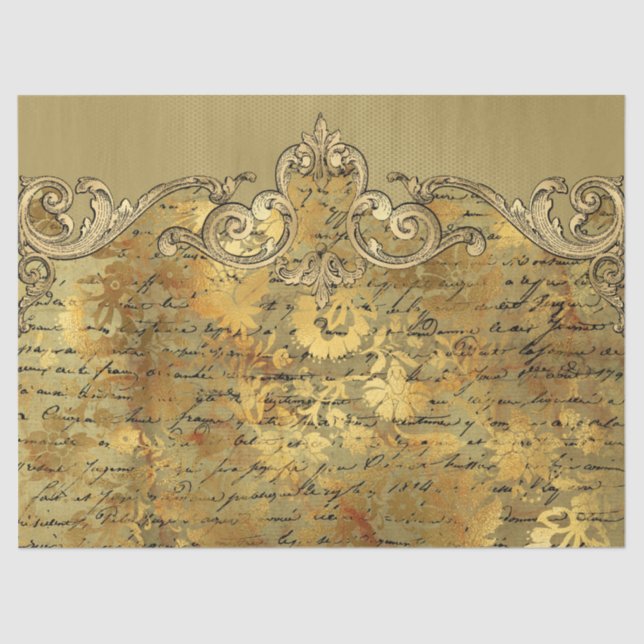 Seda Design da série de papel do Ornamentado Ephemera 1 (Frente )