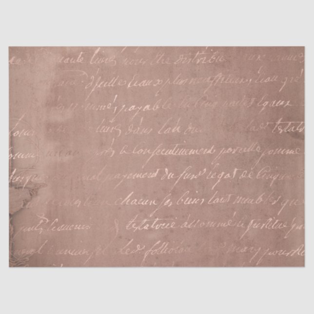 Seda Design de papel Dourado Ephemera 16 (Frente )