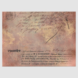 Seda Design de papel Dourado Ephemera 20