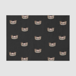 Seda Dourado Papel de Tecidos Crown USA