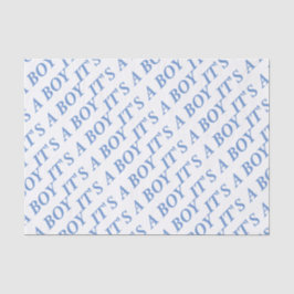 Seda É um lenço de papel do MENINO (azul)