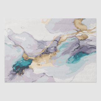 Seda Efeito de Aquarelas - Papel de 1 Tecido com Wister