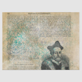 Seda Efêmera Série de Papel Francês Design 18