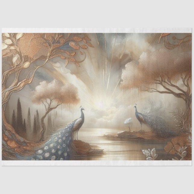 Seda Encapsulamento de Presente de Discagem de Papel Te (Frente )