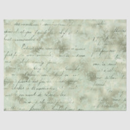 Seda Ephemera Série de Papel Verde Design 11